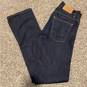Nudie Jeans Slacker Jack NJ 2832 Dry Organic Jeans Men’s 30x34 Like New
